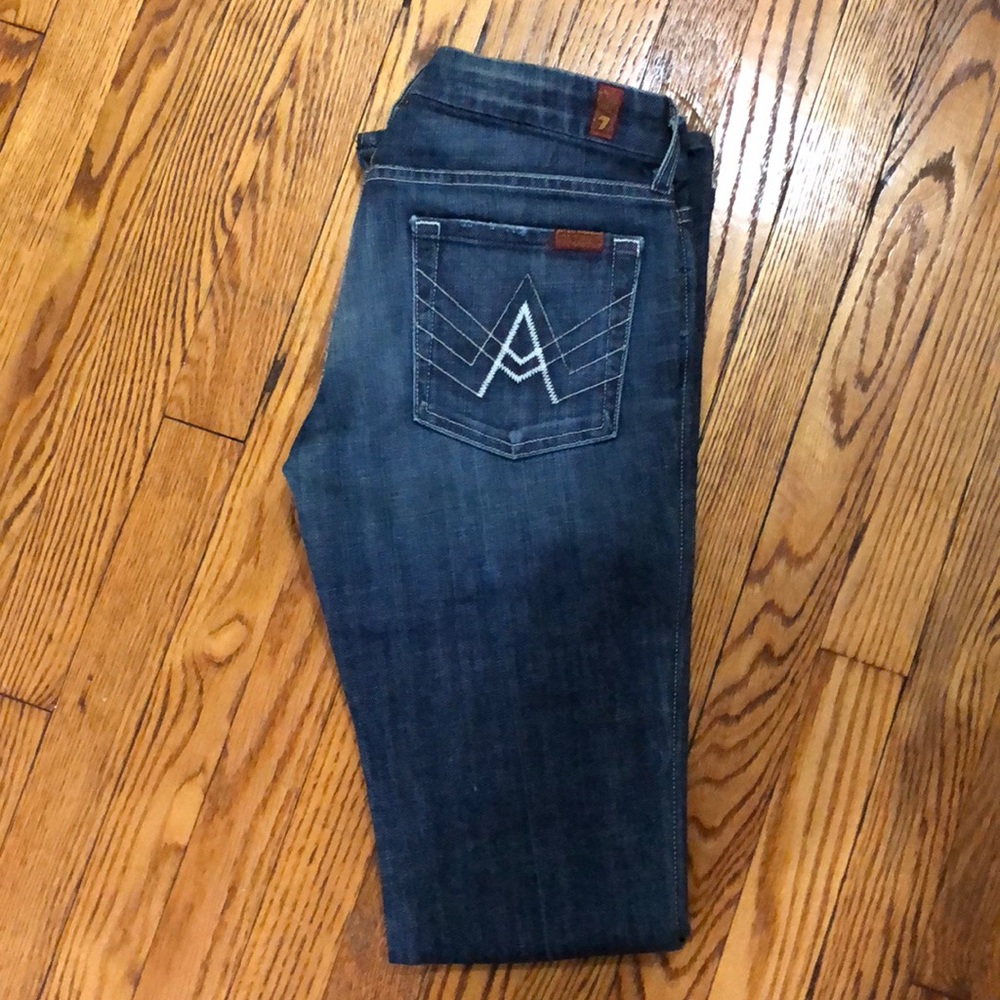 7 For All Man Kind “A” Pocket jeans - Picture 3 of 7